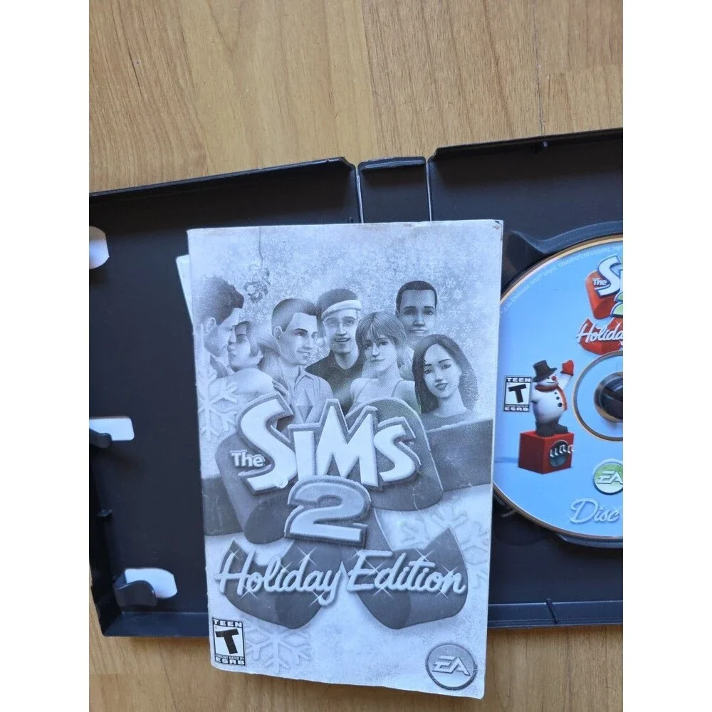 The Sims 2 Holiday Edition PC Game 2006 + Happy Holiday Stuff Complete